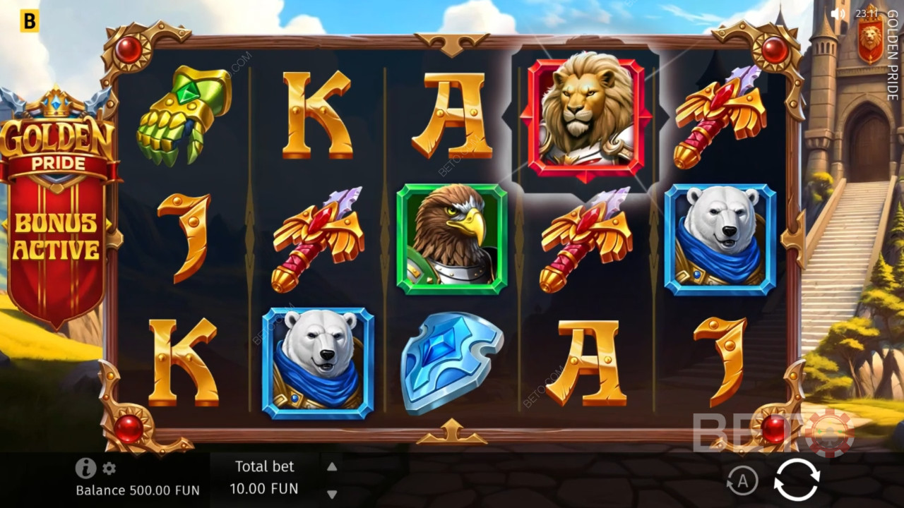 รีวิว Golden Pride โดย BETO Slots