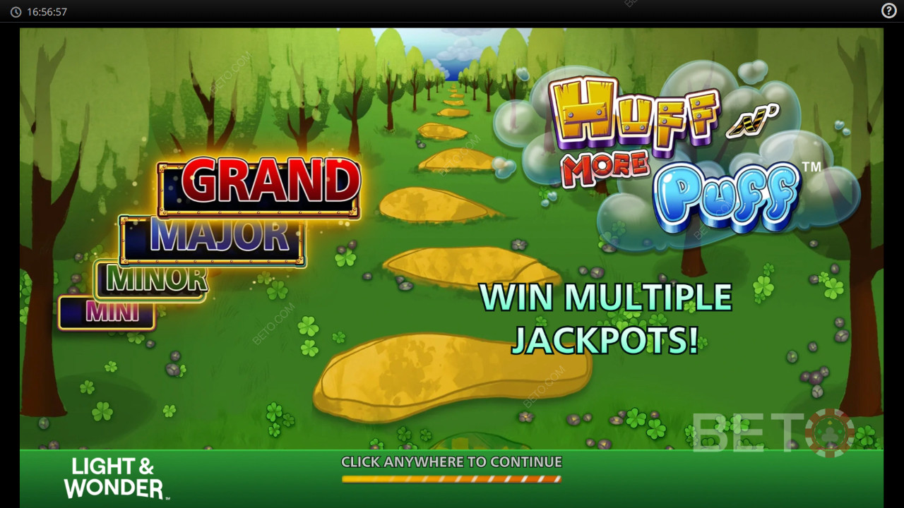 รับรางวัล 5,000 เท่าของเดิมพันของคุณในสล็อตออนไลน์ Huff N