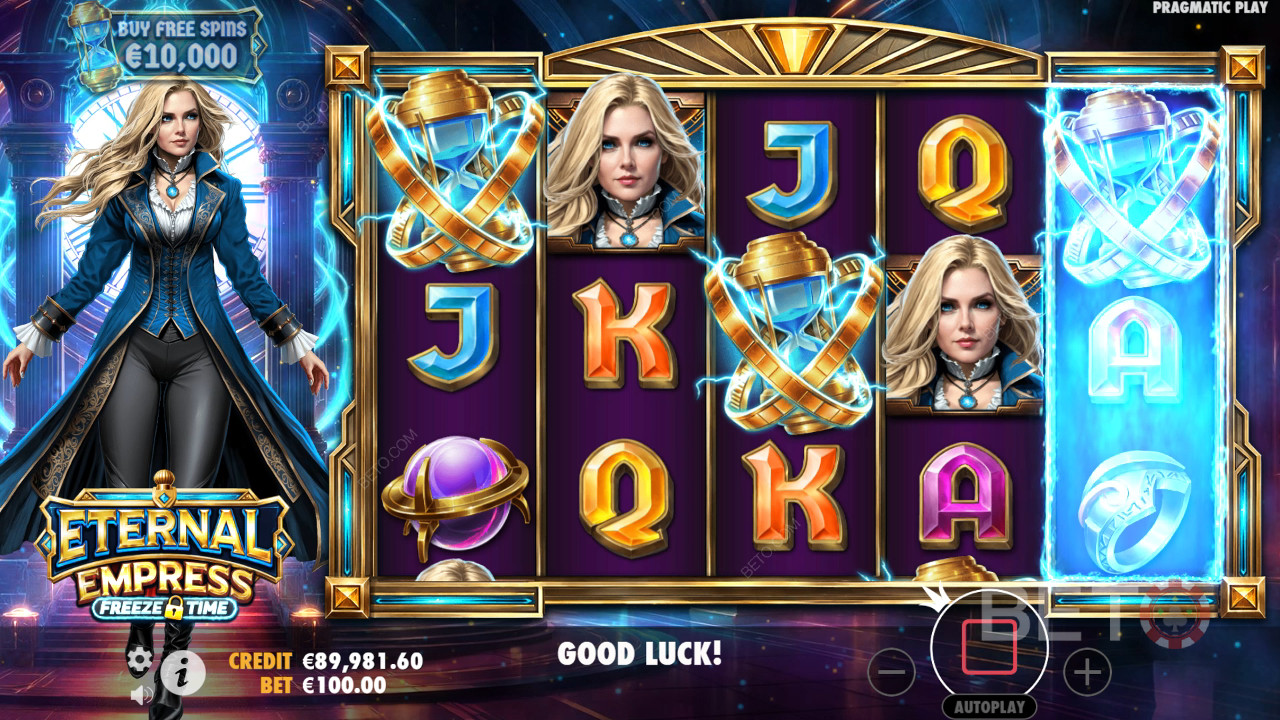 รีวิว Eternal Empress – Freeze Time โดย BETO Slots