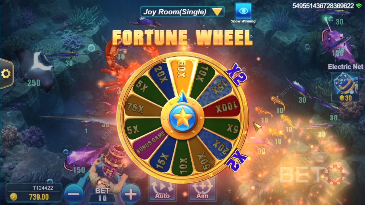 รีวิว Ocean Hunter โดย BETO Slots