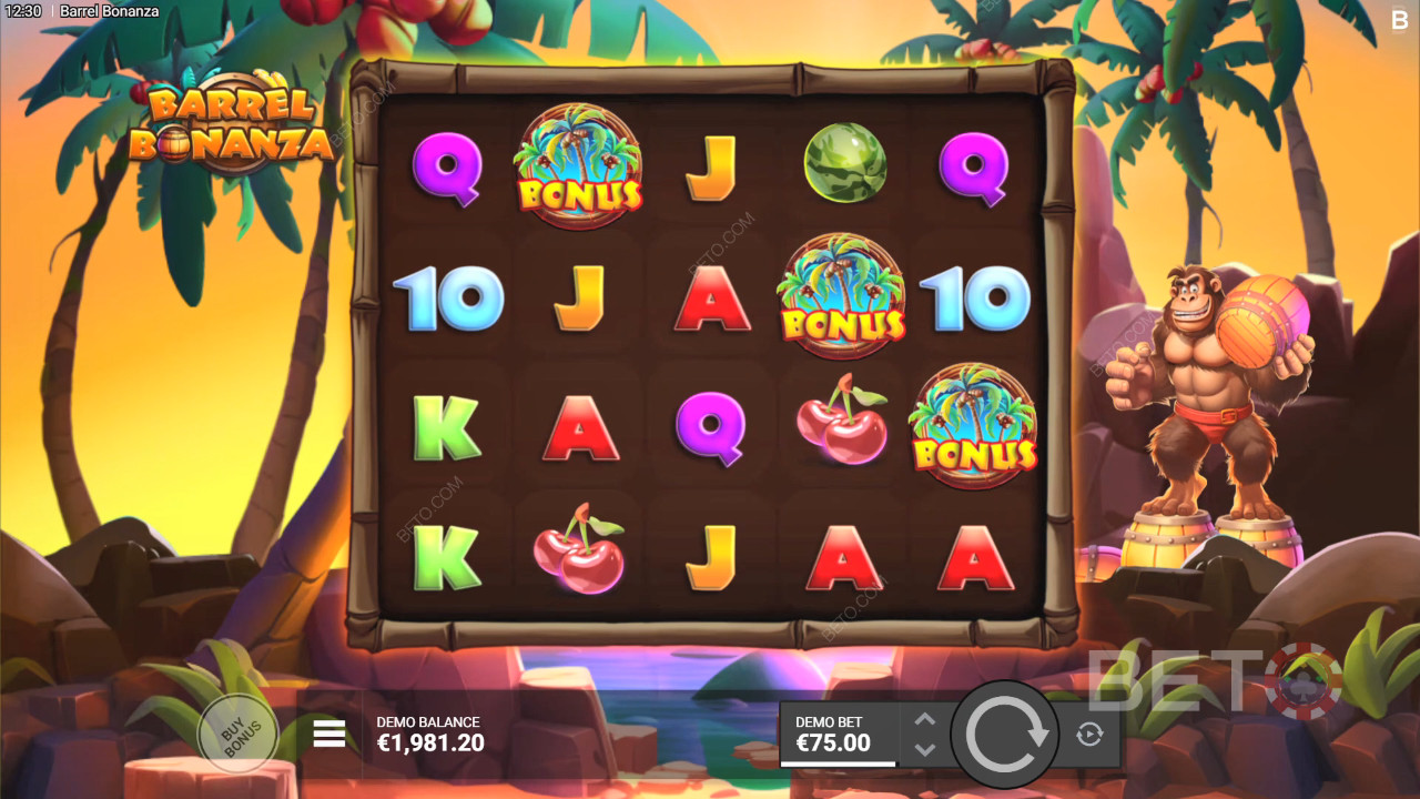 รีวิว Barrel Bonanza โดย BETO Slots