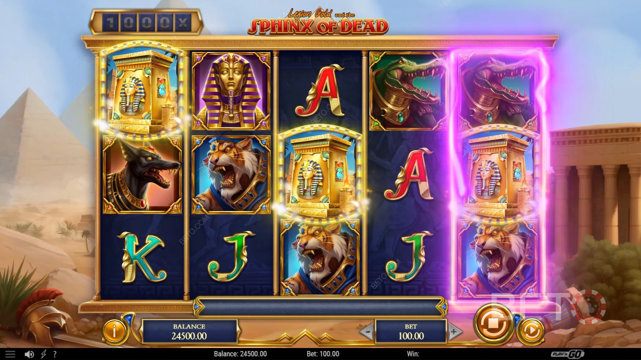 รีวิว Legion Gold และ Sphinx of Dead โดย BETO Slots
