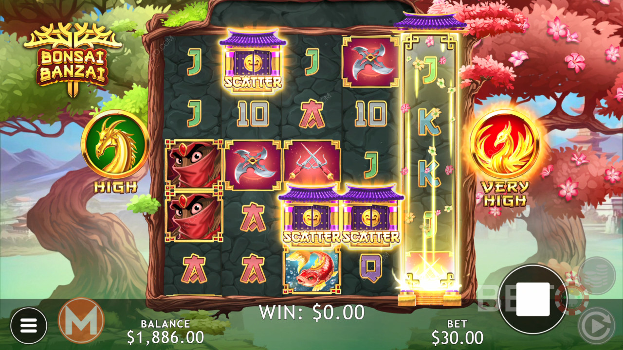 รีวิว Bonsai Banzai โดย BETO Slots