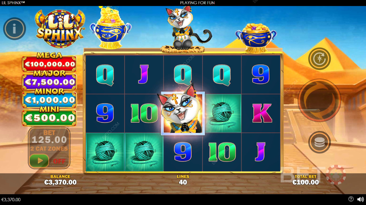 รีวิว Lil Sphinx โดย BETO Slots