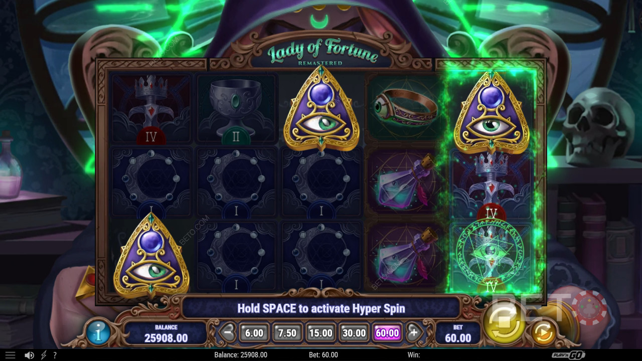 รีวิว Lady of Fortune Remastered โดย BETO Slots