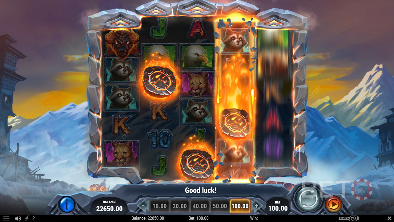 รีวิว Beasts of Fire Maximum โดย BETO Slots