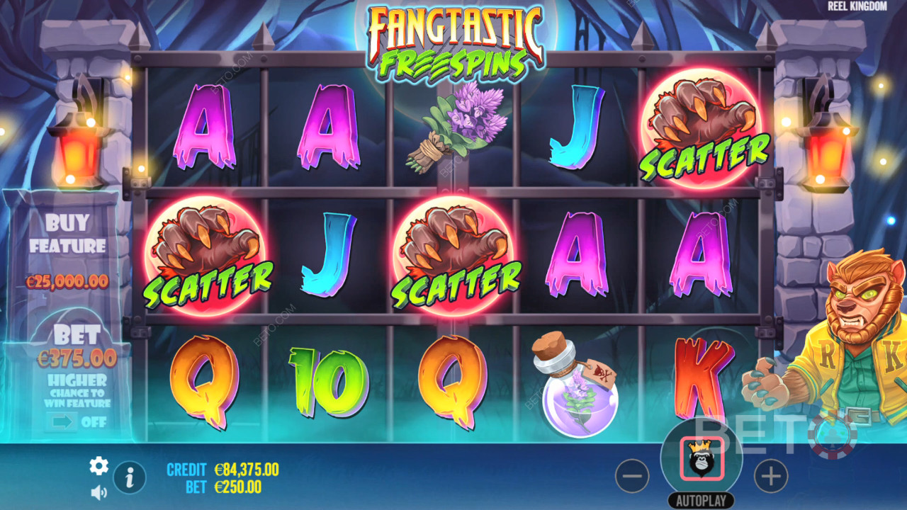 รีวิว Fangtastic Freespins โดย BETO Slots