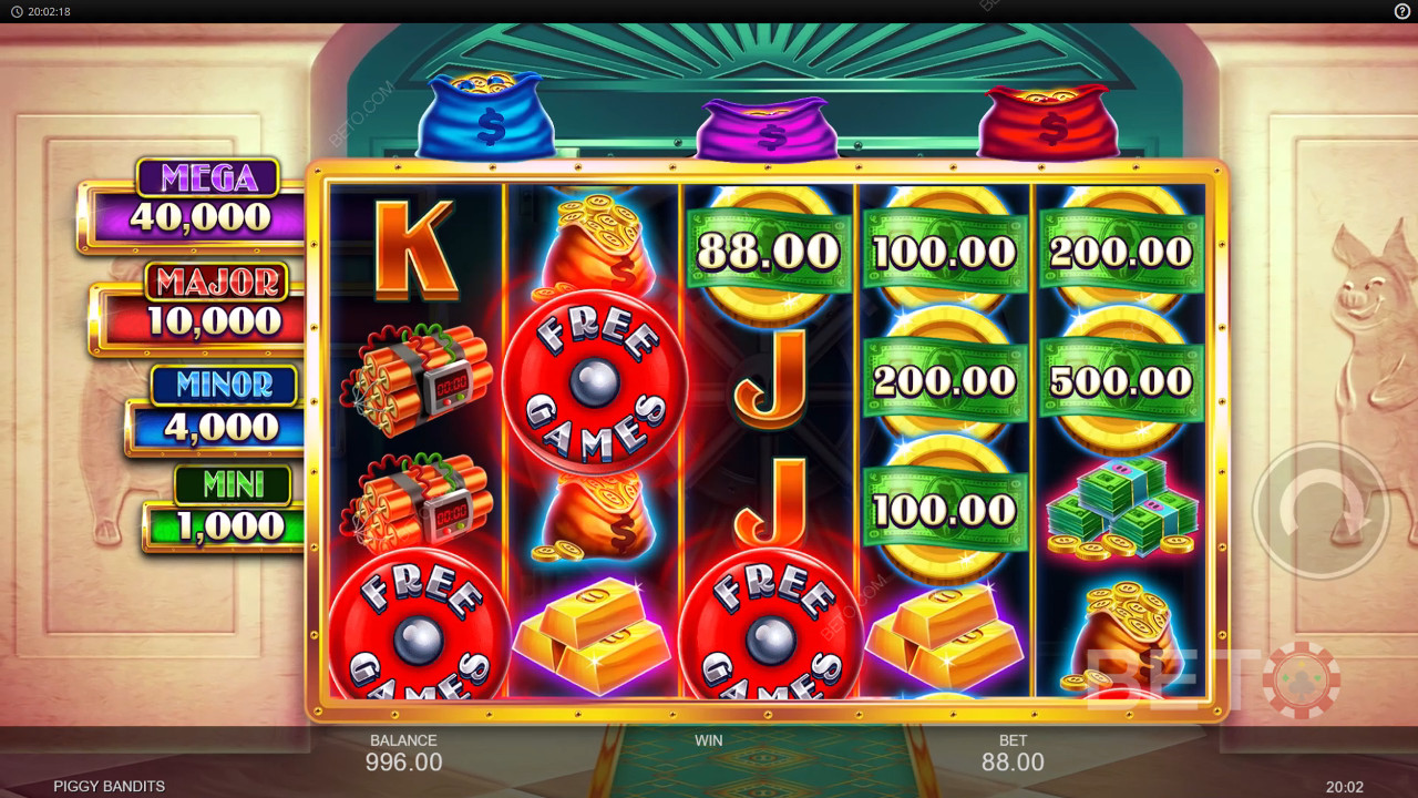 รีวิว Piggy Bandits โดย BETO Slots