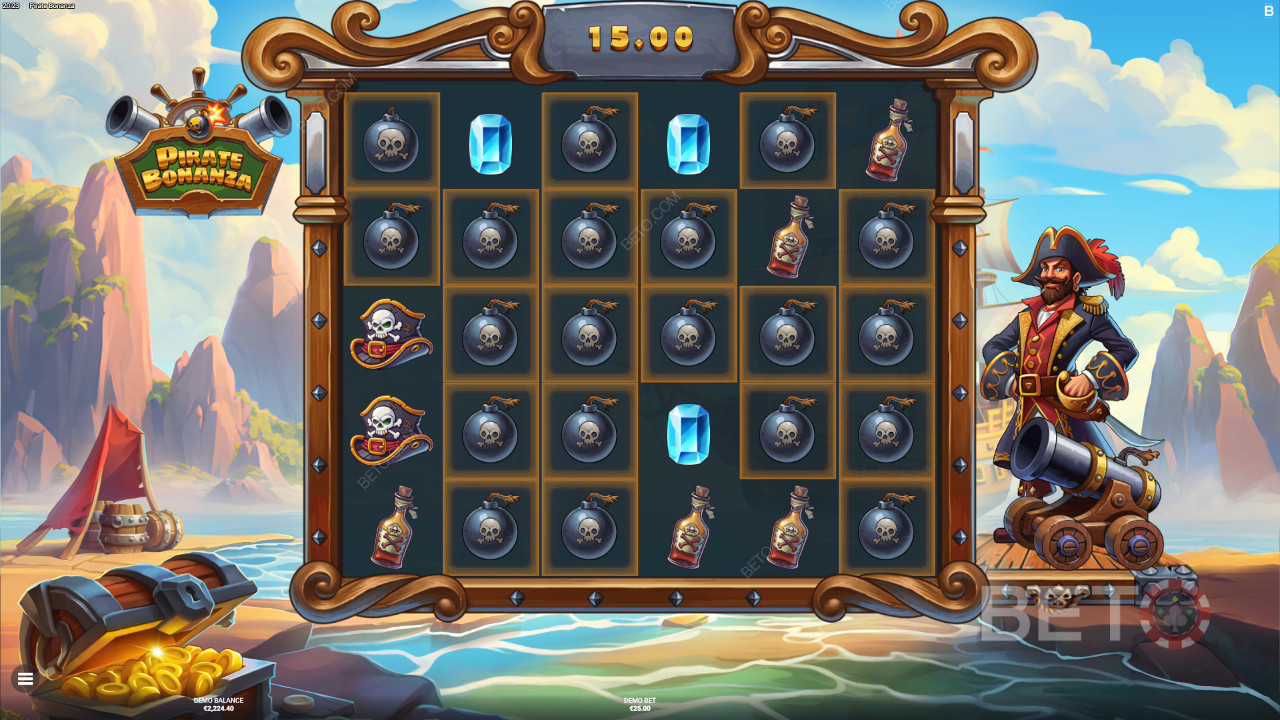 ธีมและการออกแบบ: Swashbuckling Adventure Quest