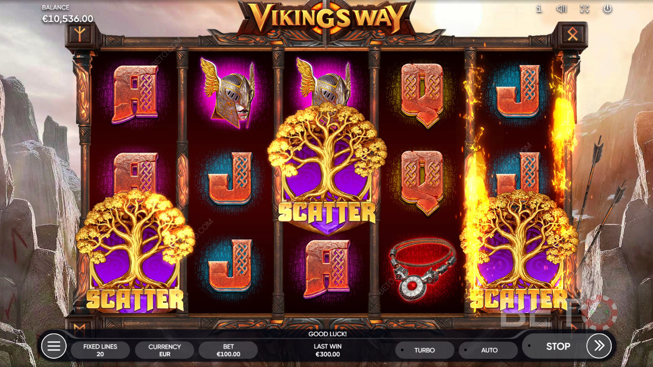 รีวิว Vikings Way โดย BETO Slots