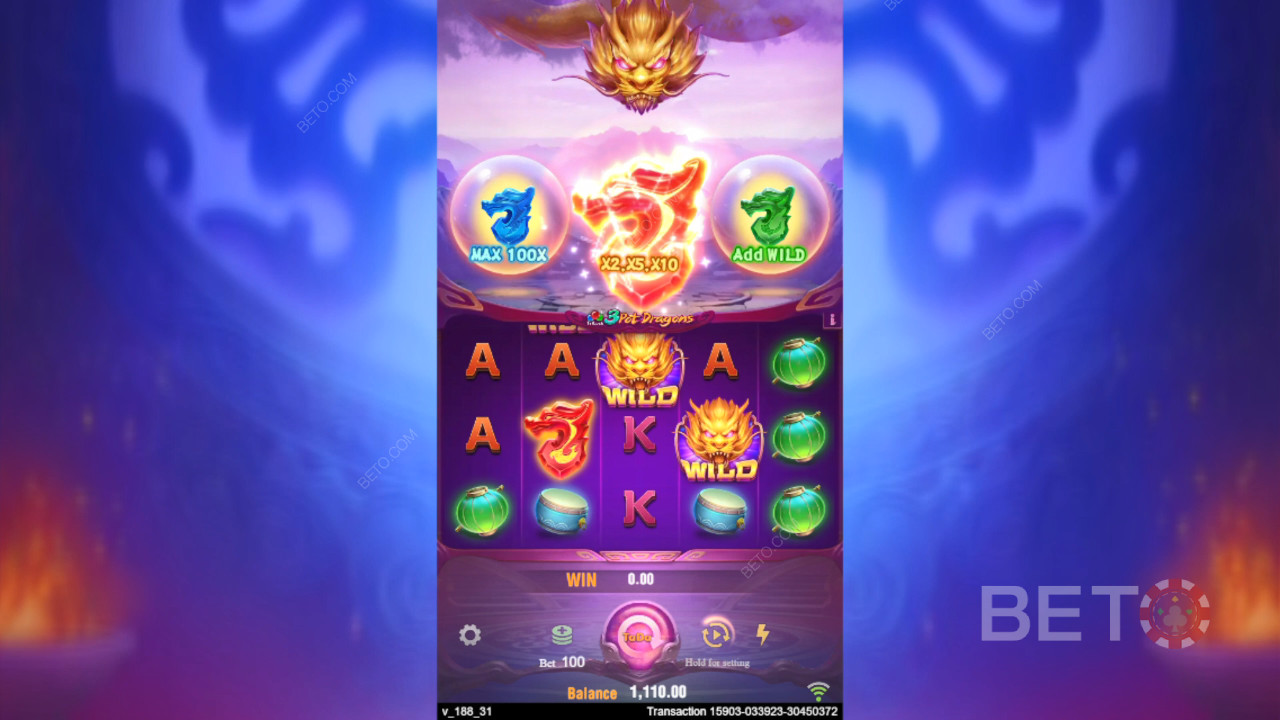รีวิว 3 Pot Dragons โดย BETO Slots