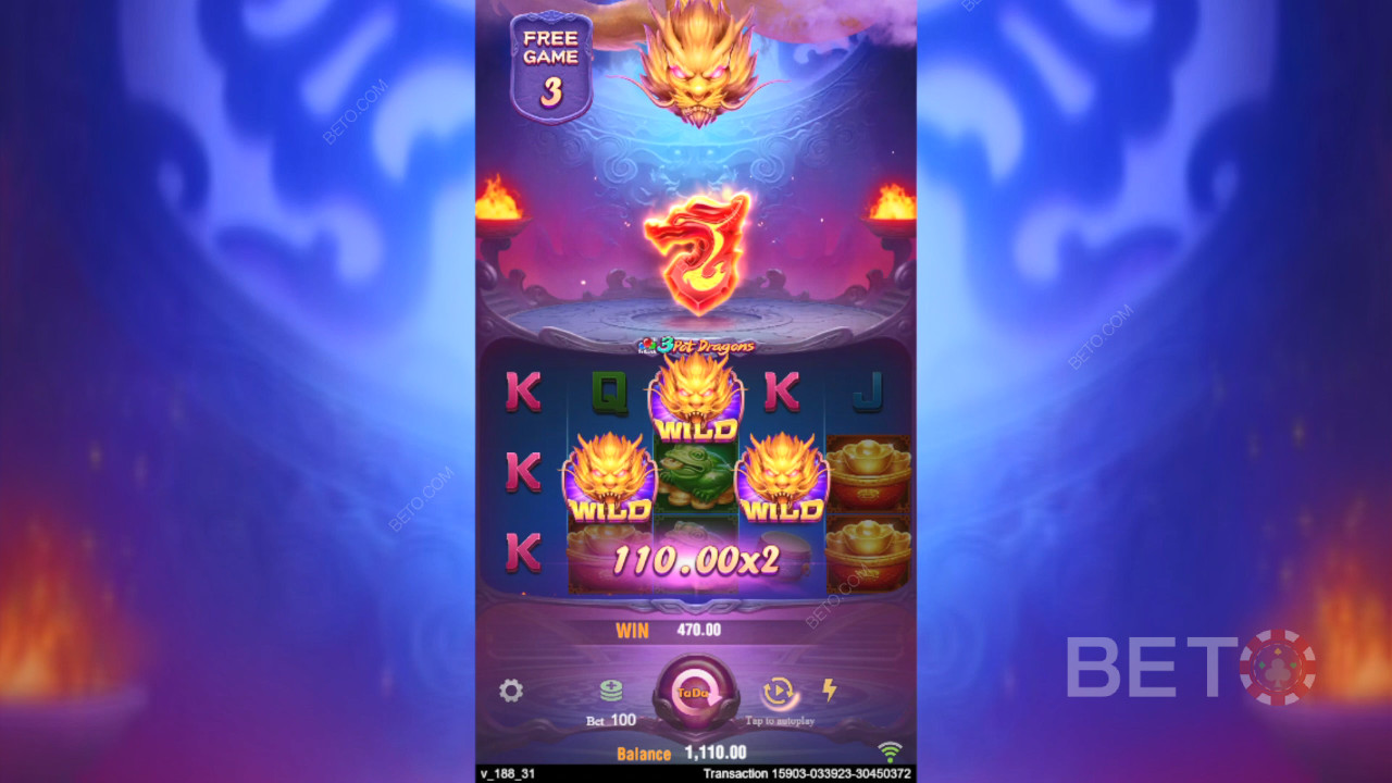 วิธีเล่น 3 Pot Dragons ของ TaDa Gaming