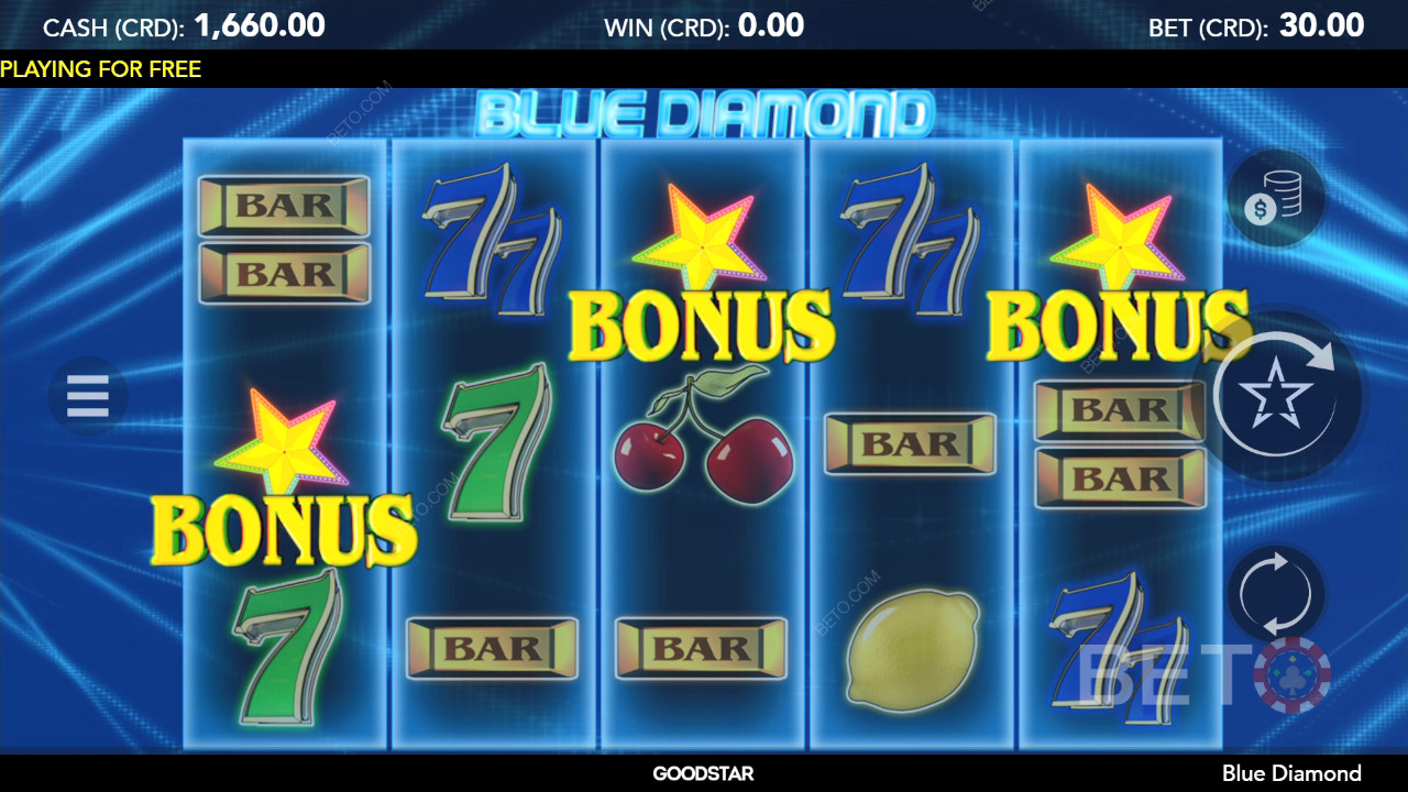 รีวิว Blue Diamond จาก BETO Slots