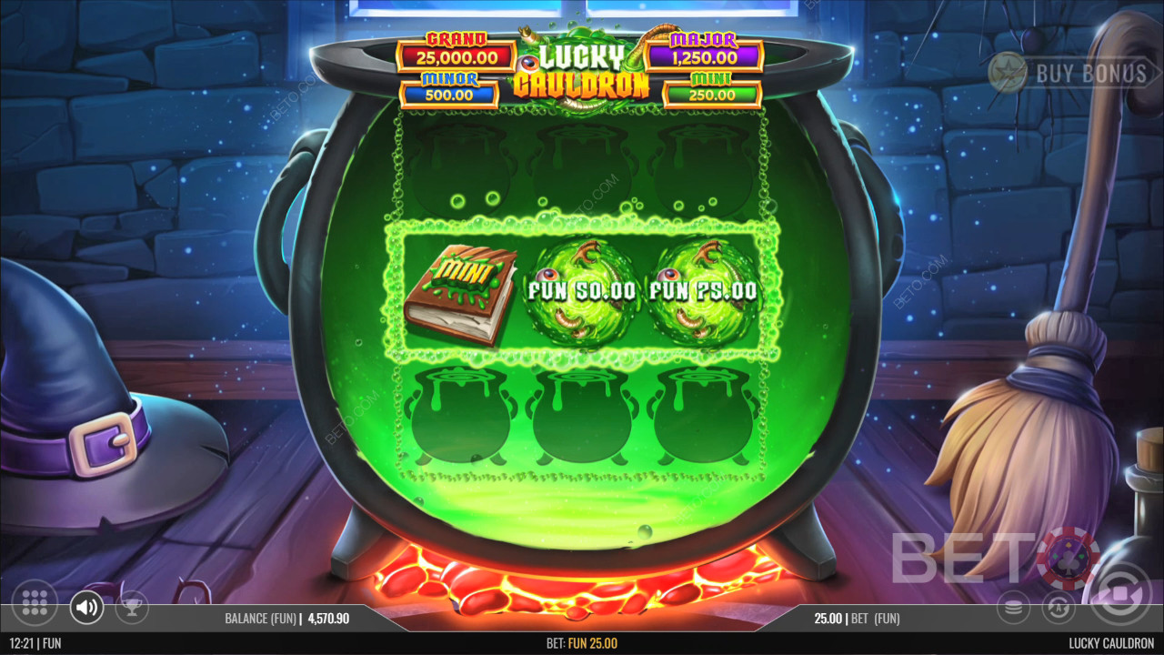 รีวิว Lucky Cauldron โดย BETO Slots