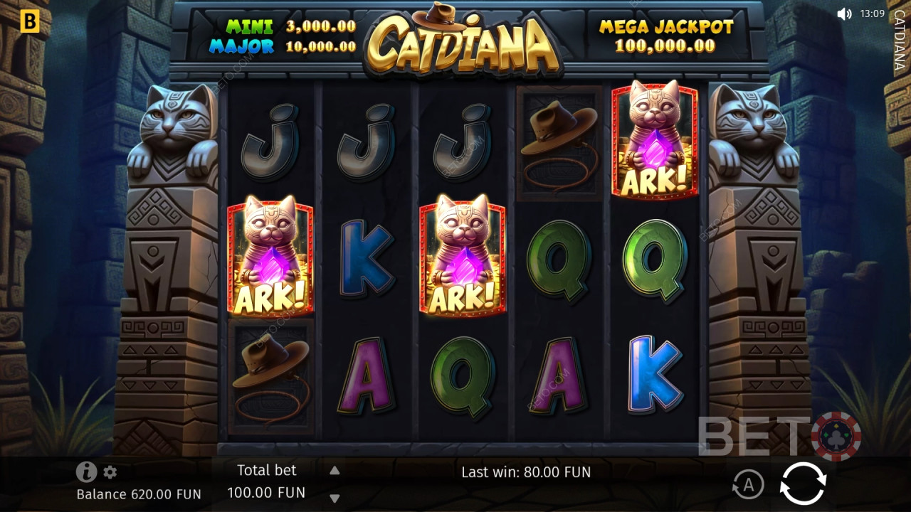 รีวิว Catdiana โดย BETO Slots