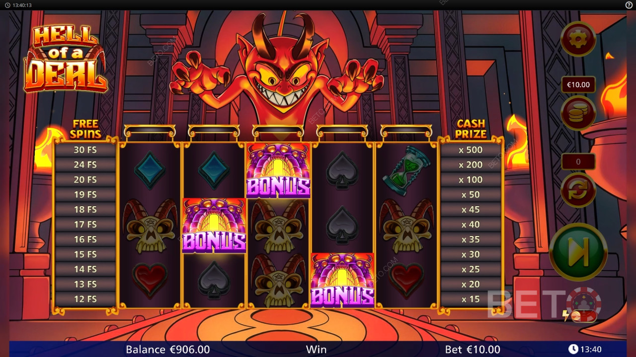 รีวิว Hell of a Deal โดย BETO Slots
