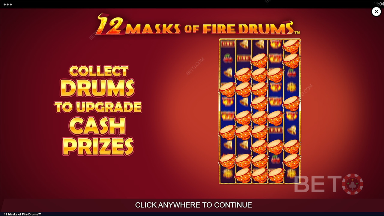 ธีมและการออกแบบ: Fiery Tribal Fusion