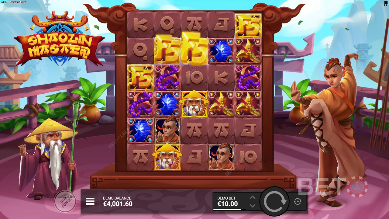 รีวิว Shaolin Master โดย BETO Slots
