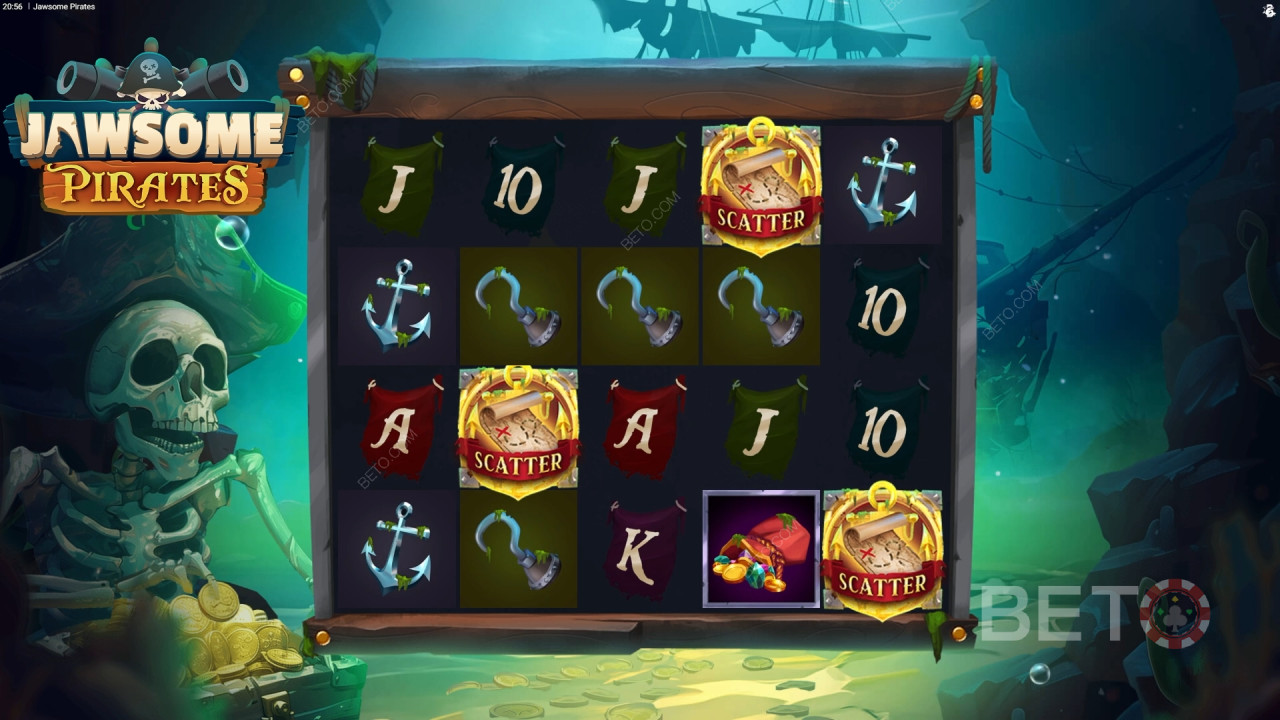 รีวิว Jawsome Pirates โดย BETO Slots