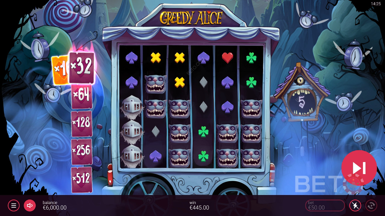 วิธีการเล่นเกม Greedy Alice ของ Peter and Sons
