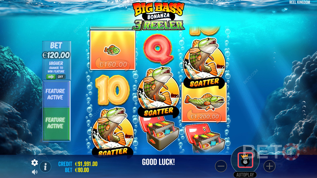 รีวิว Big Bass Bonanza 3 Reeler โดย BETO Slots