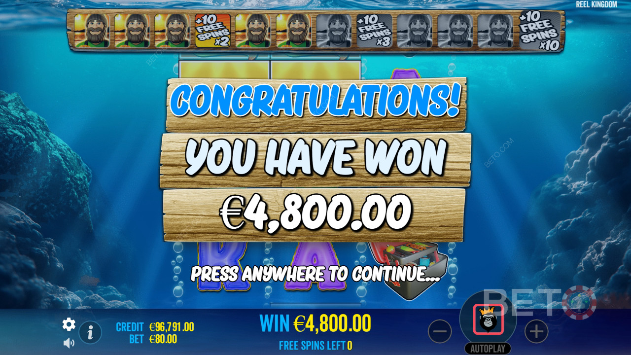 ชนะ 5,000 เท่าของเงินเดิมพันของคุณในสล็อตออนไลน์ Big Bass Bonanza 3 Reeler!