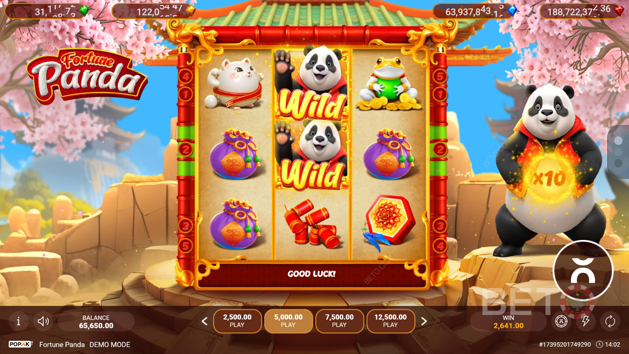 วิธีเล่นเกม Fortune Panda ของ Popok Gaming