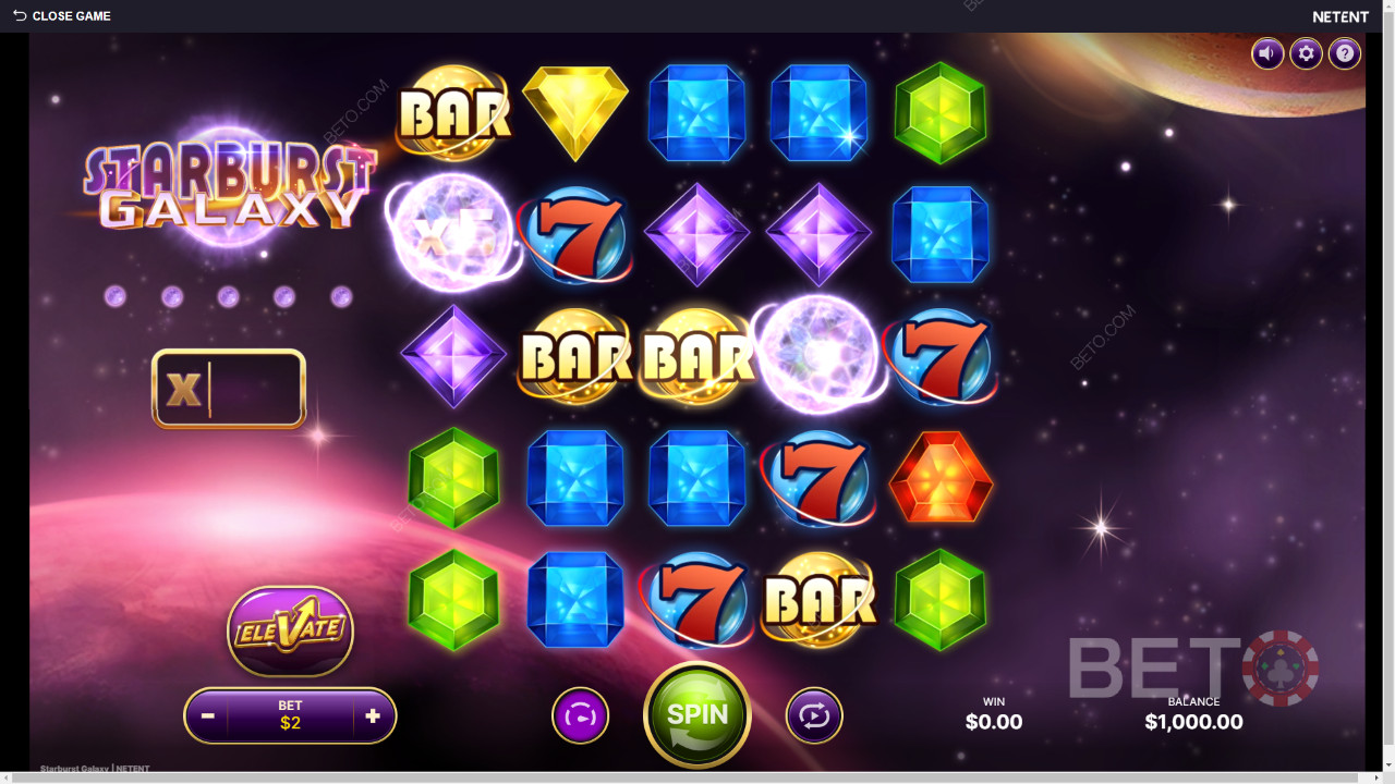 วิธีเล่น Starburst Galaxy ของ NetEnt