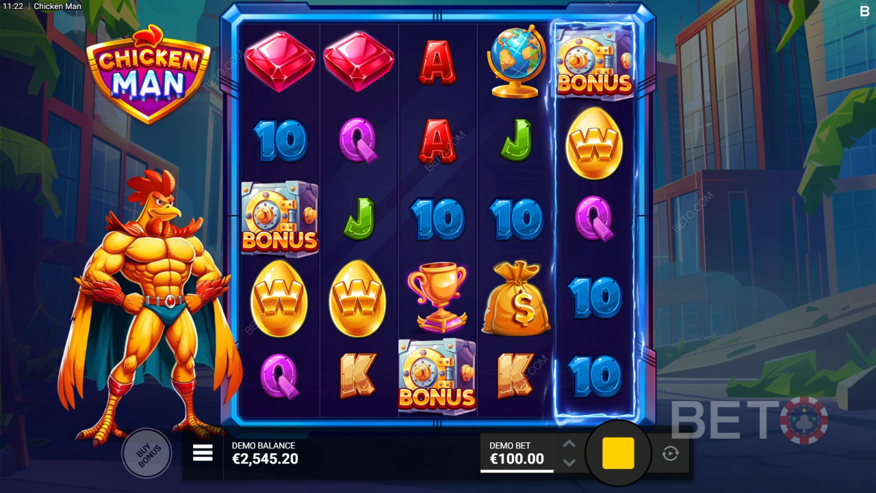 รีวิว Chicken Man โดย BETO Slots