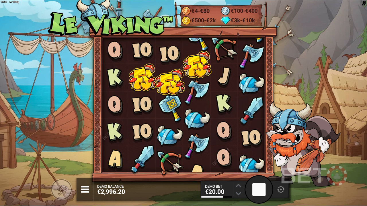 รีวิว Le Viking โดย BETO Slots