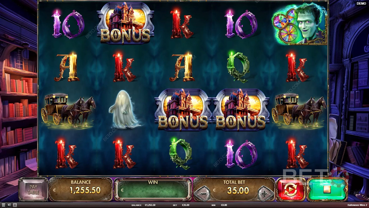 รีวิวเกม Halloween Wins 2 โดย BETO Slots