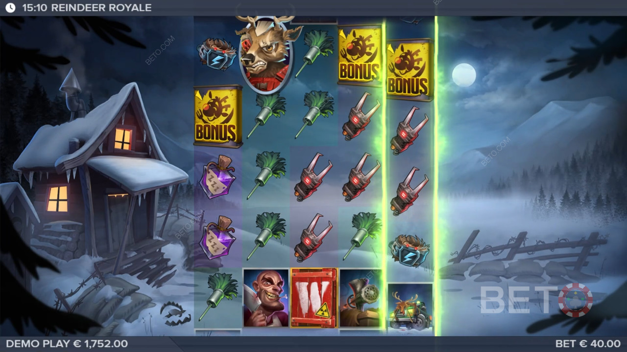 รีวิว Reindeer Royale โดย BETO Slots