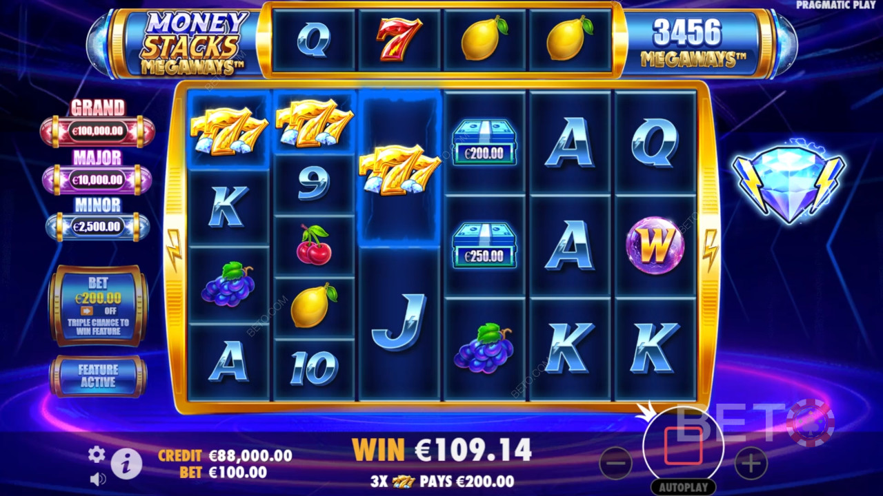 รีวิว Money Stacks Megaways โดย BETO Slots