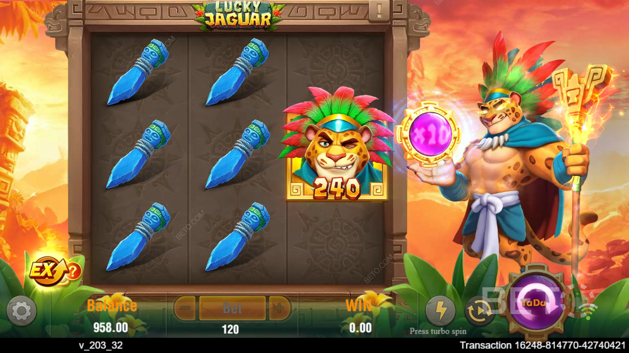 วิธีเล่นเกม Lucky Jaguar ของ TaDa Gaming