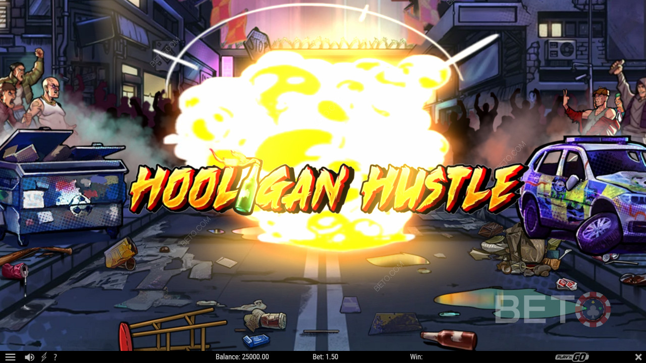 สนุกกับการต่อสู้ระหว่างแฟนบอลใน Hooligan Hustle สล็อตออนไลน์