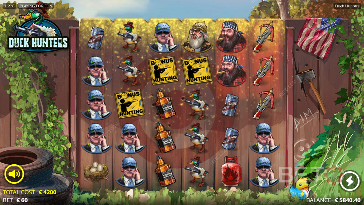 รีวิว Duck Hunters โดย BETO Slots