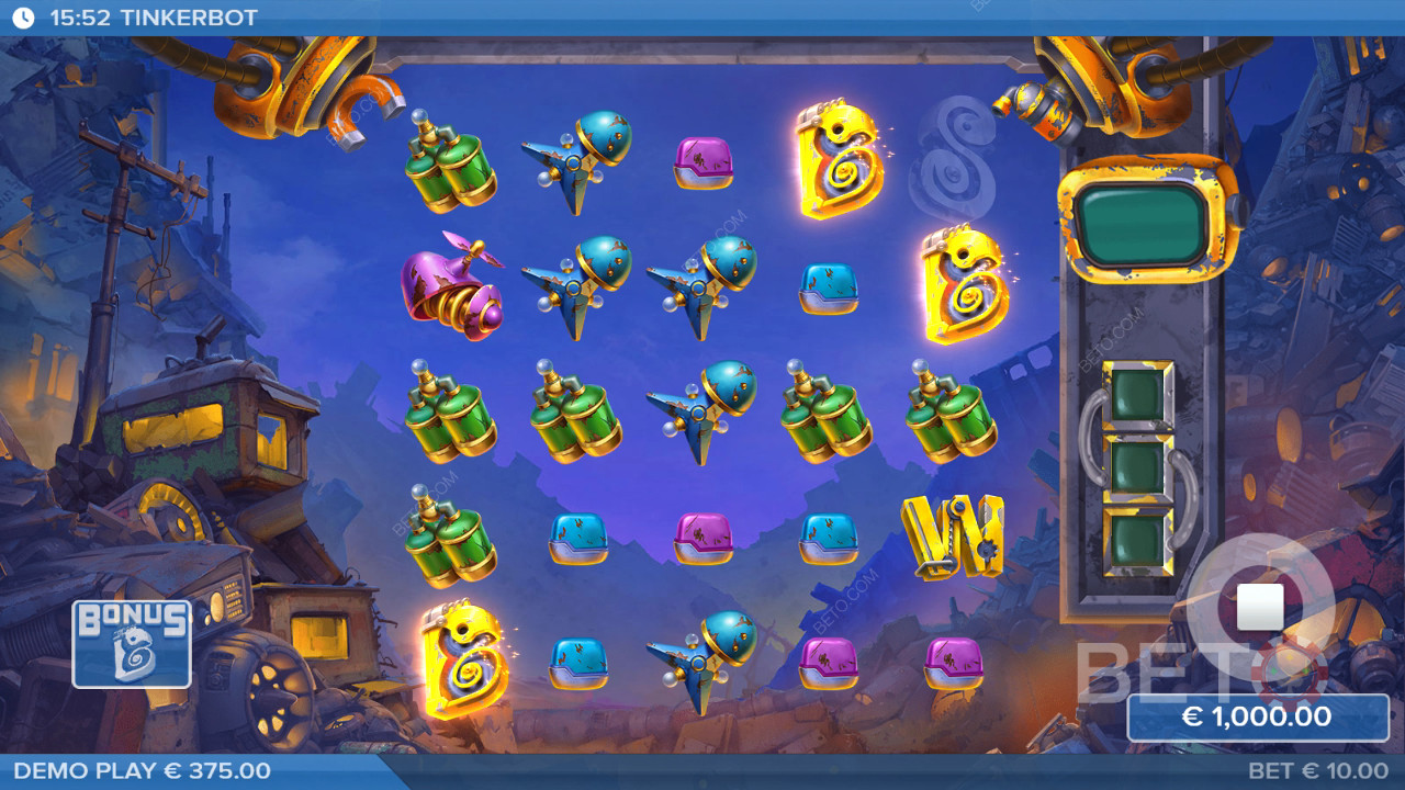 รีวิว Tinkerbot โดย BETO Slots