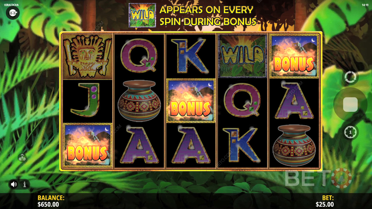 รีวิว Viracocha โดย BETO Slots
