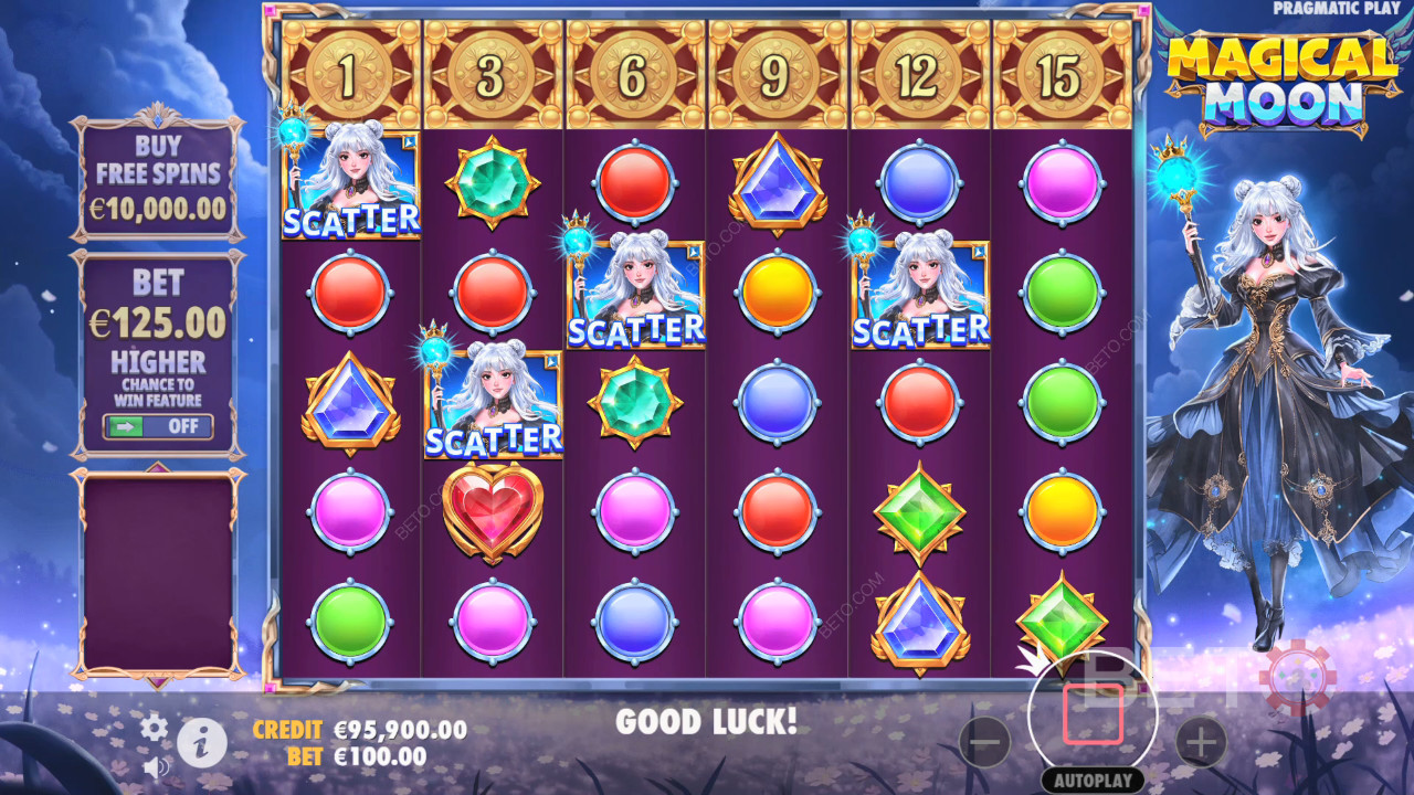 รีวิว Magical Moon โดย BETO Slots