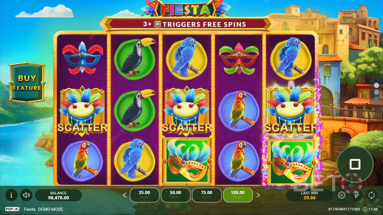 รีวิว Fiesta โดย BETO Slots