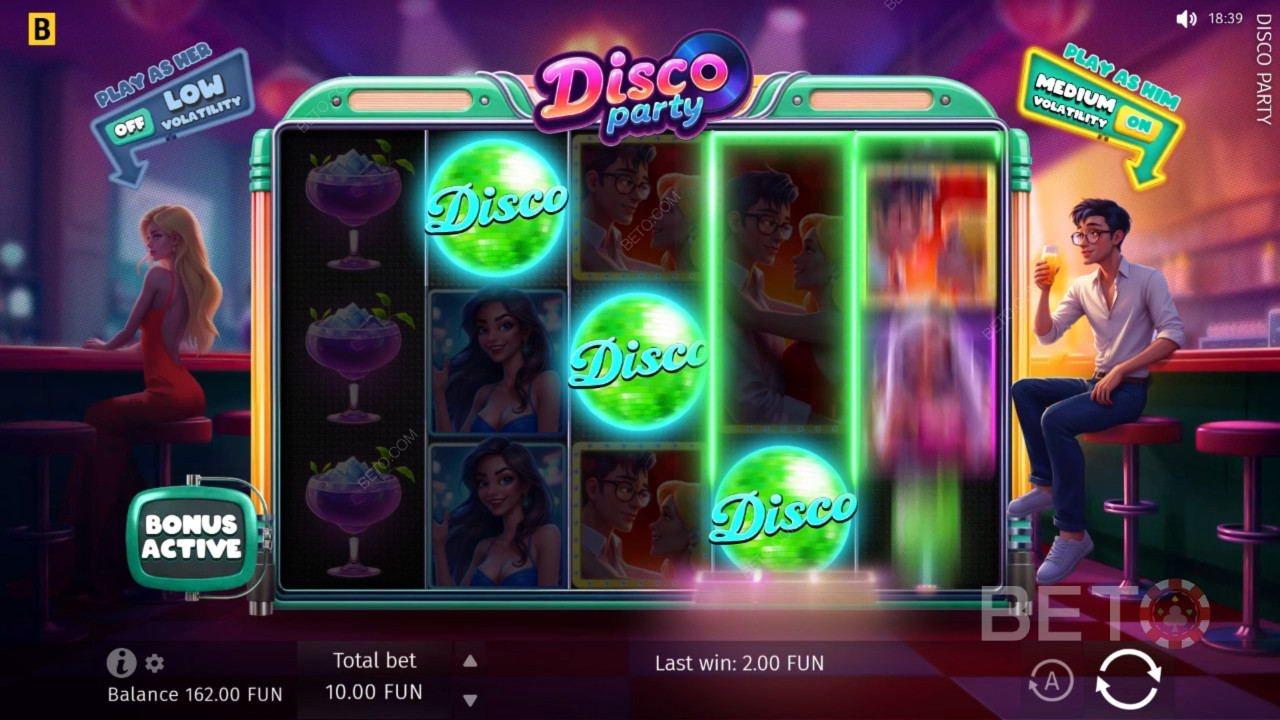 รีวิวปาร์ตี้ดิสโก้โดย BETO Slots