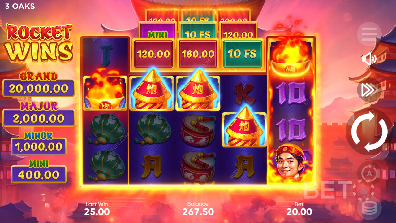 รีวิว Rocket Wins โดย BETO Slots