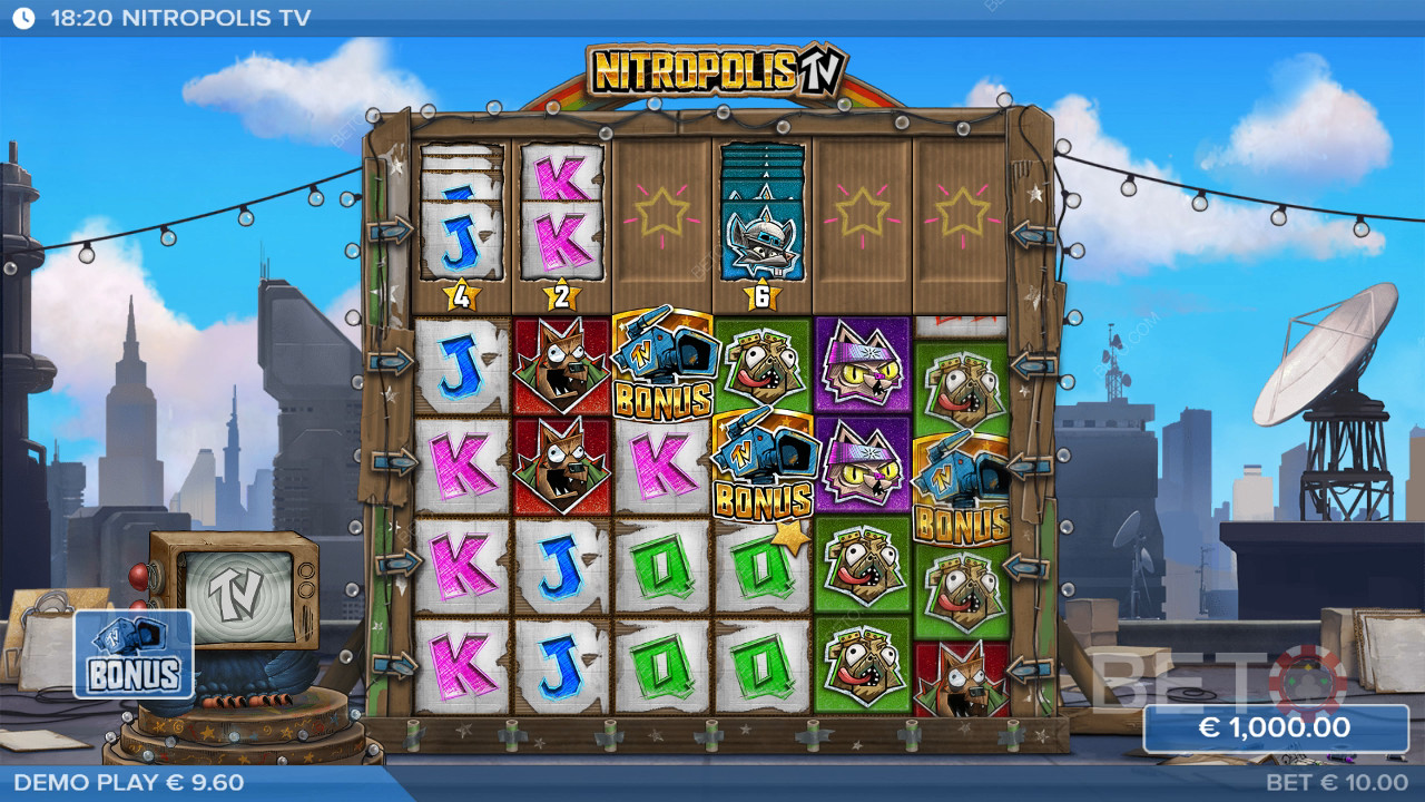 รีวิว Nitropolis TV โดย BETO Slots