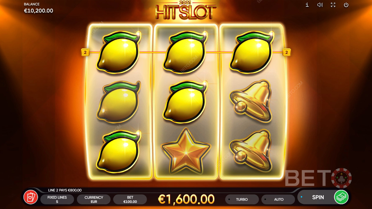 รีวิวเกมสล็อต Hit 2021 จาก BETO Slots