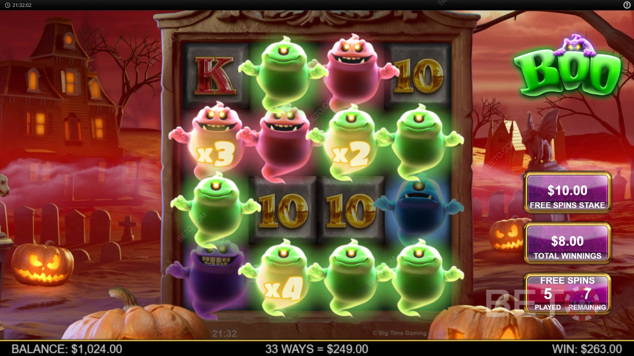 รีวิว Boo โดย BETO Slots