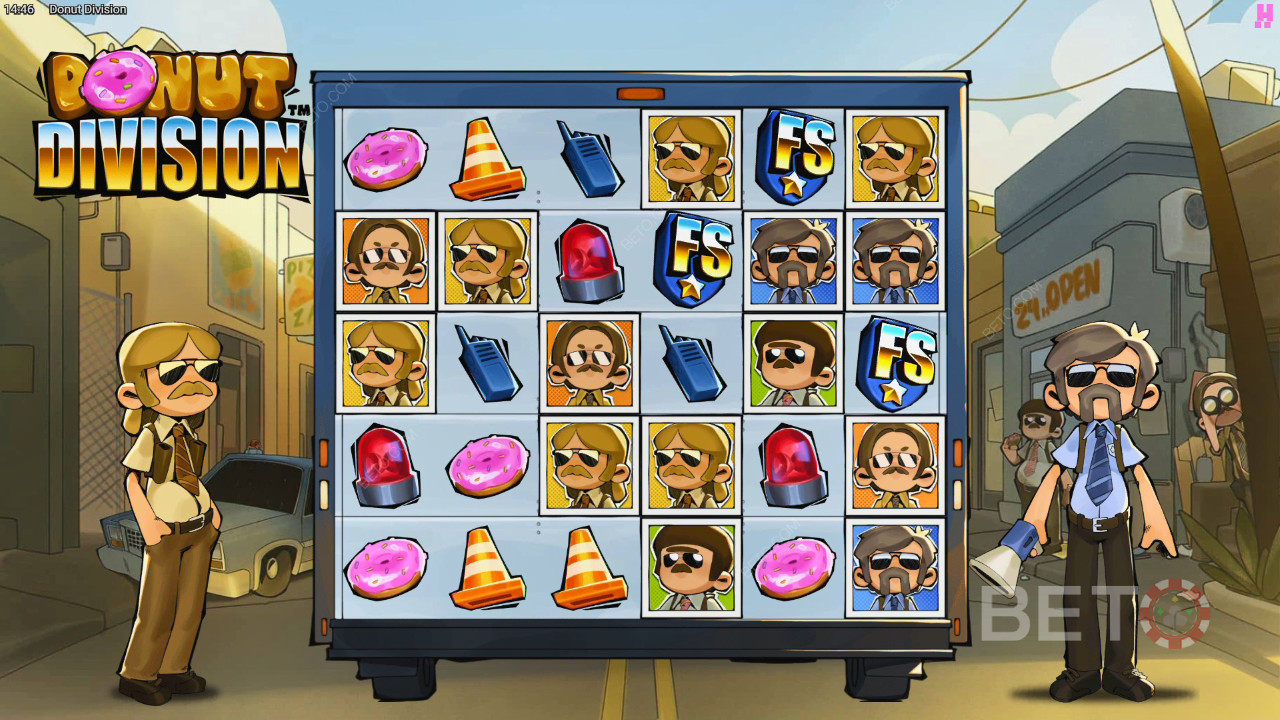 รีวิว Donut Division โดย BETO Slots