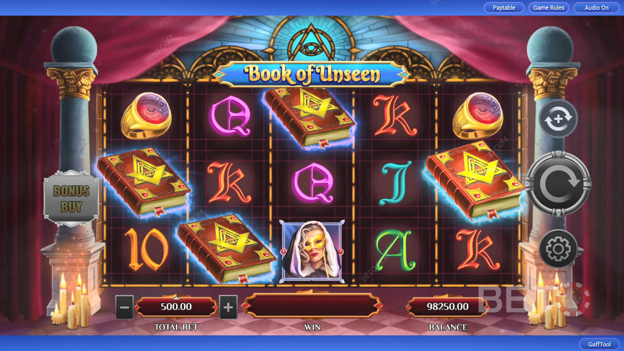 รีวิว Book of Unseen โดย BETO Slots