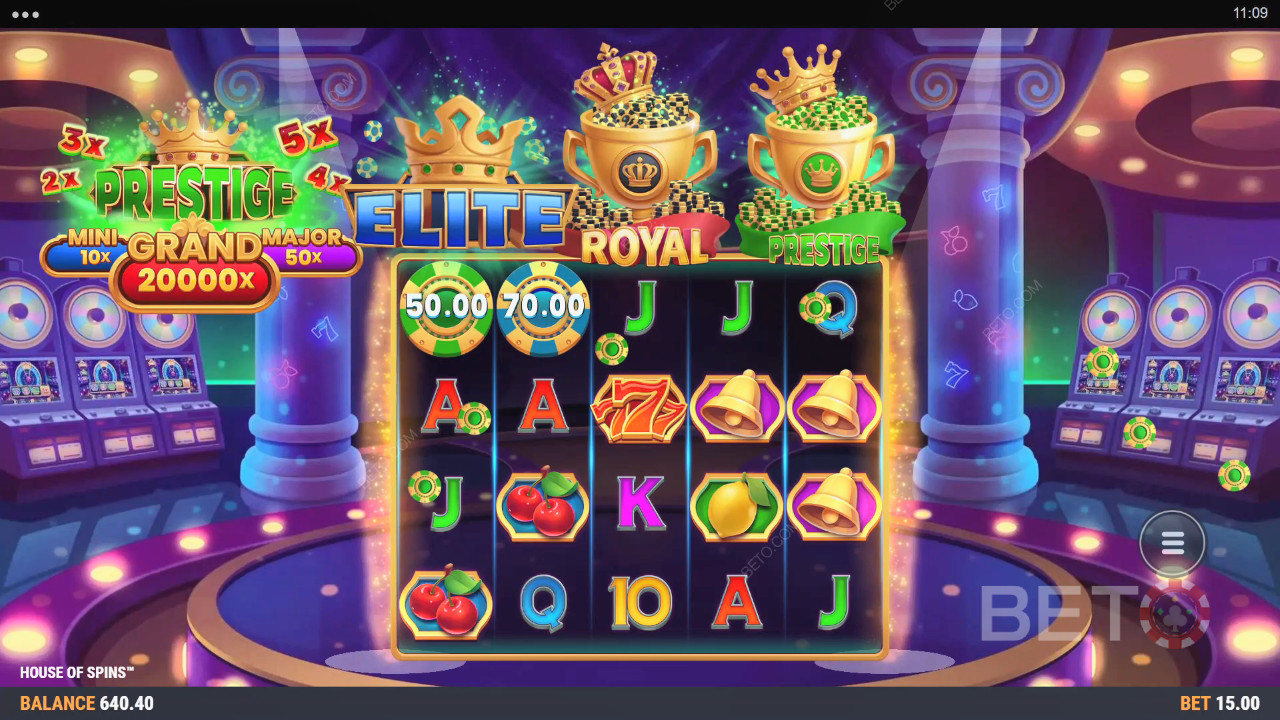 รีวิว House of Spins โดย BETO Slots