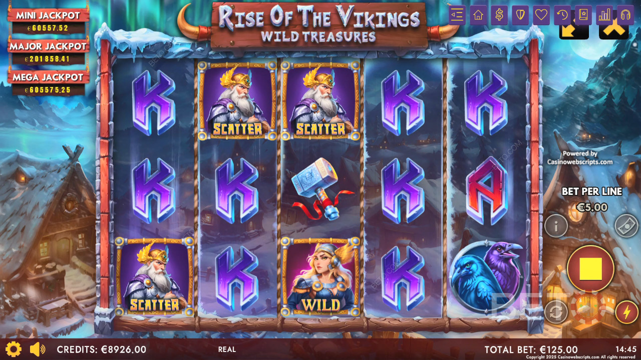 Rise of The Vikings - รีวิว Wild Treasures โดย BETO Slots