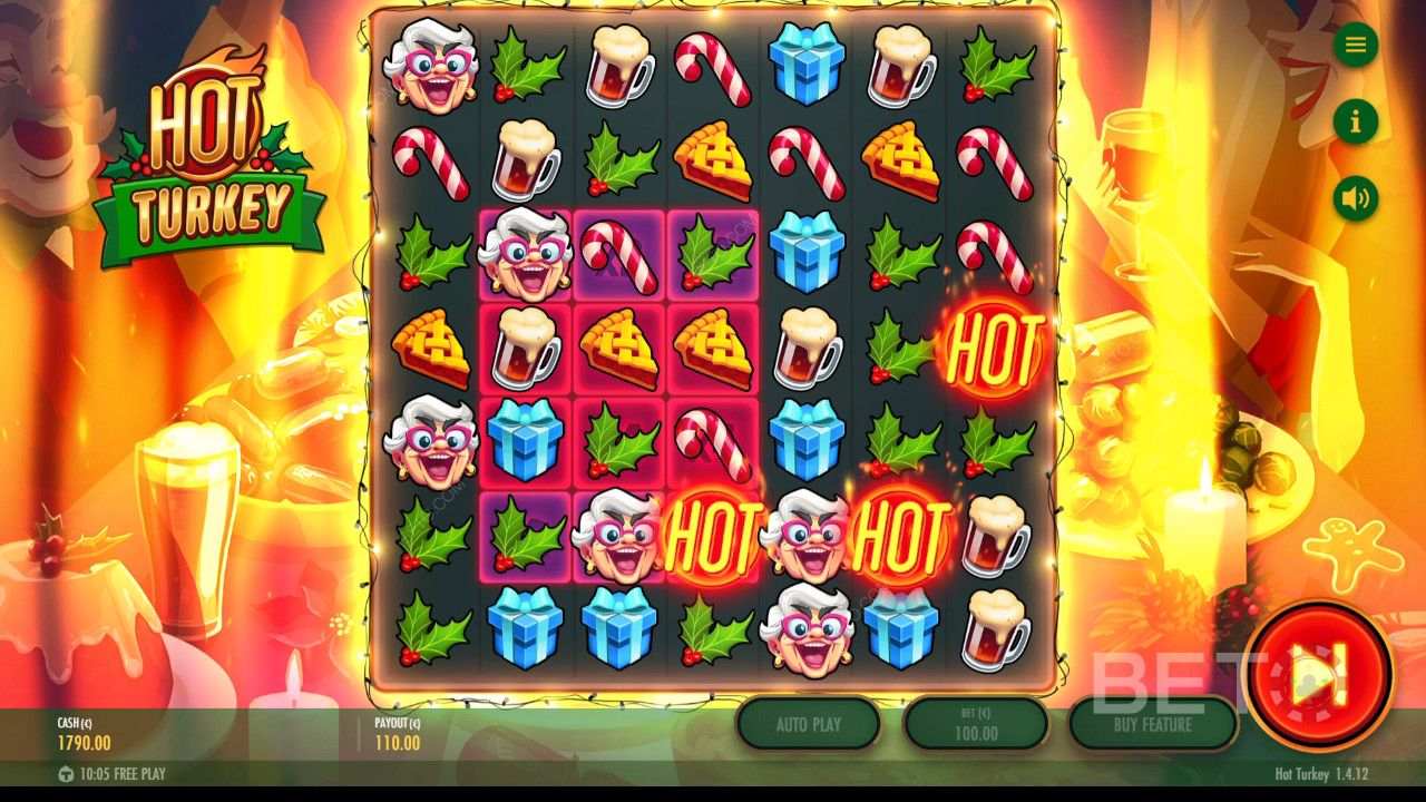 รีวิว Hot Turkey โดย BETO Slots